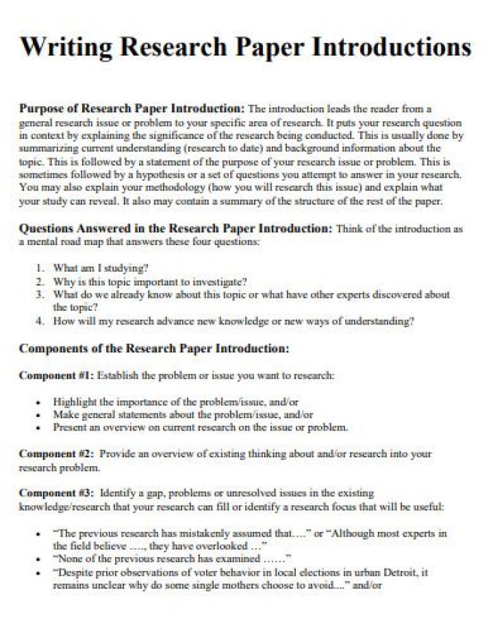 How do you write an introduction to a response paper?