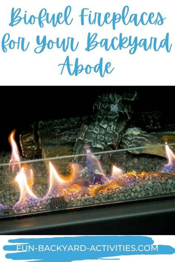 How does a biofuel fireplace work?