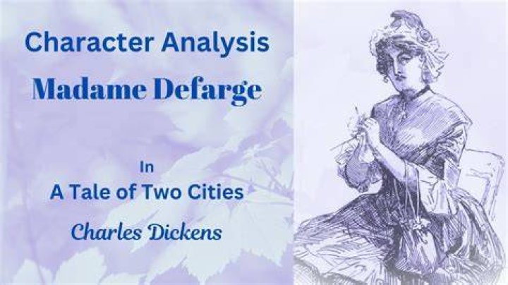 How does Dickens use Madame Defarge to represent the idea of fate?