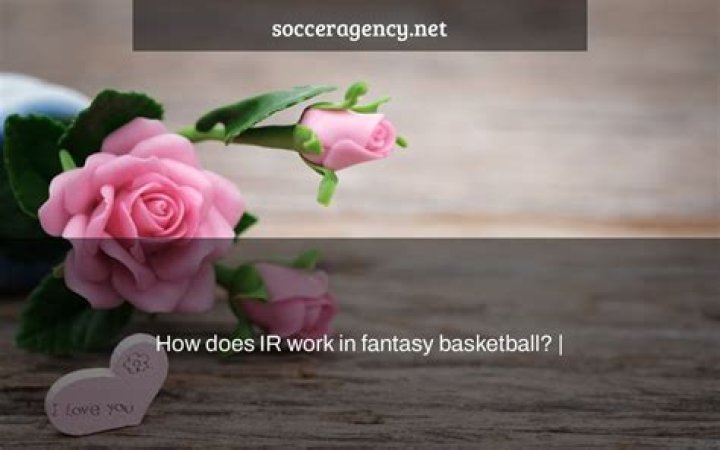 How does IR work in fantasy basketball?
