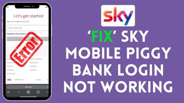How does Sky Mobile piggy bank work?