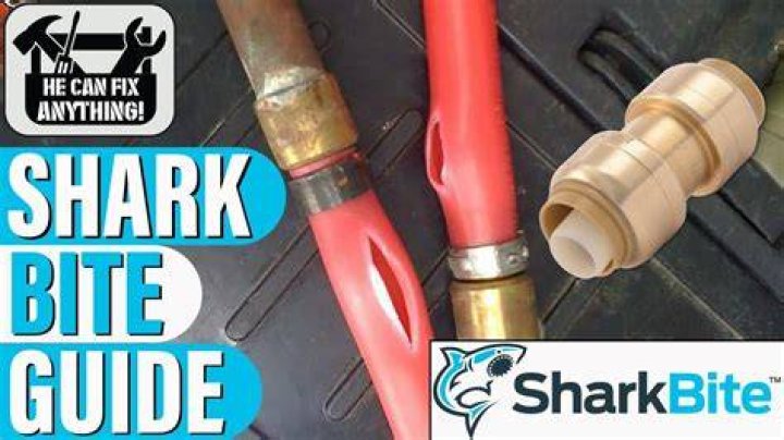 How far does pipe go into sharkbite fitting?