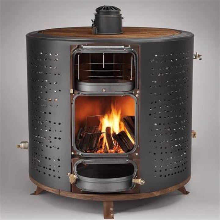 How high should stove pipe be above roof?