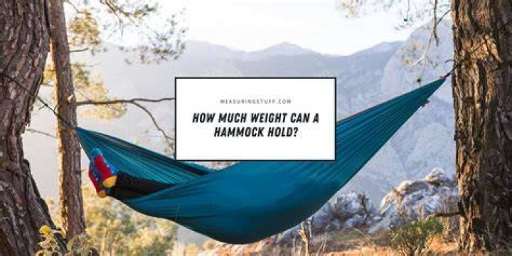 How is a hammock measured?