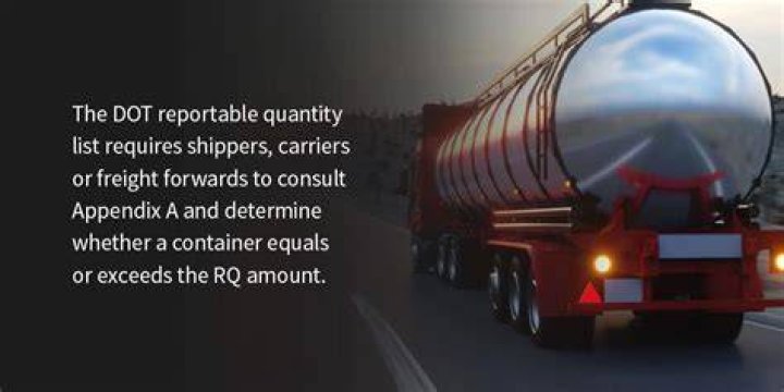 How is a reportable quantity of an EPA Hazardous Substance marked?