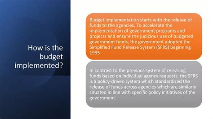How is budget implemented?