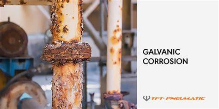 How is galvanic corrosion caused?