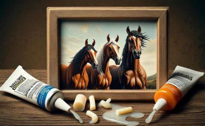 How is glue made from horses?