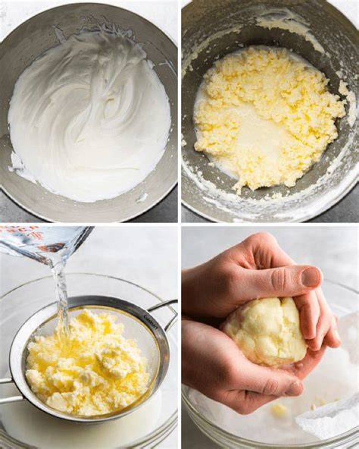 How is milk turned into butter?