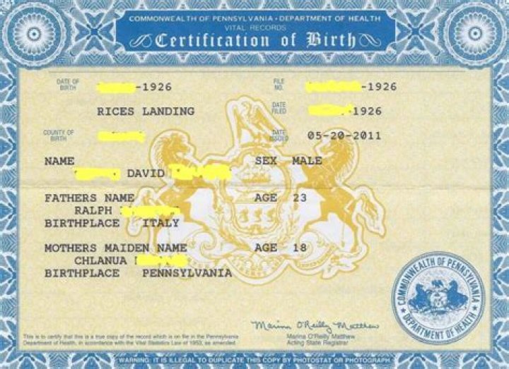 How long after a baby is born can you get a birth certificate?
