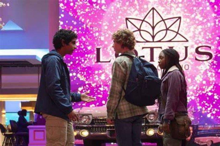 How long did Percy Jackson stay in the Lotus Casino?