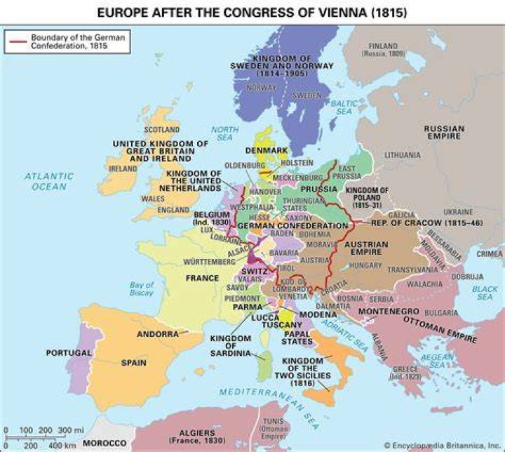 How long did the Congress of Vienna last?
