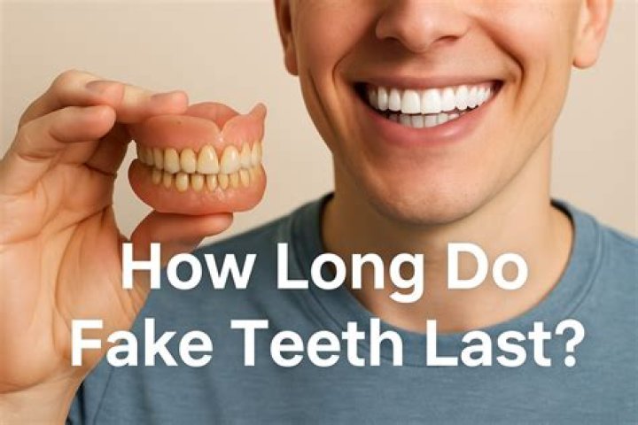 How long do fake teeth last?