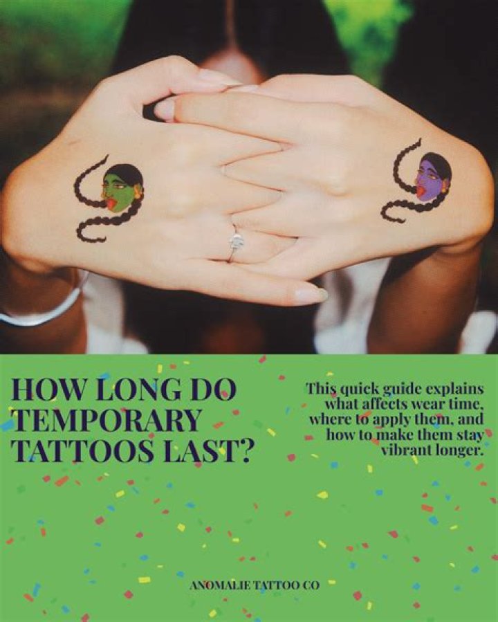 How long do professional temporary tattoos last?
