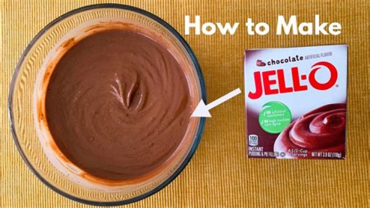 How long do you cook Jello pudding?