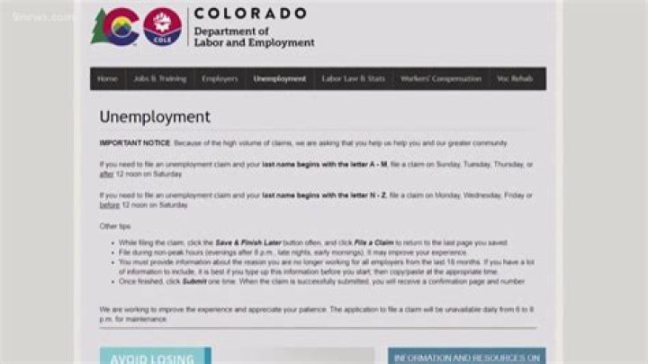 How long do you have to be at a job to get unemployment in Colorado?