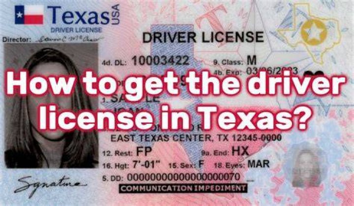 How long does it take to get a driver's license in Texas?
