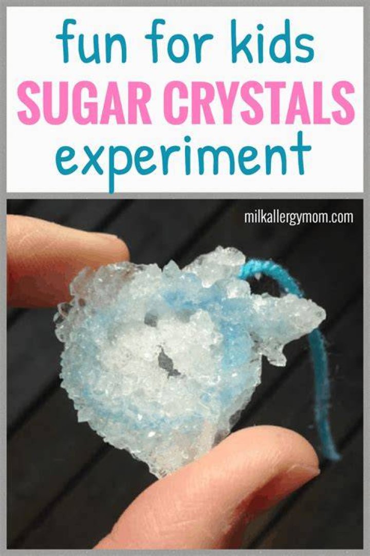 How long does it take to make sugar crystals?