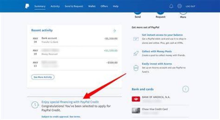 How long is PayPal credit interest free?