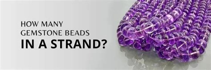 How many beads are in a strand?