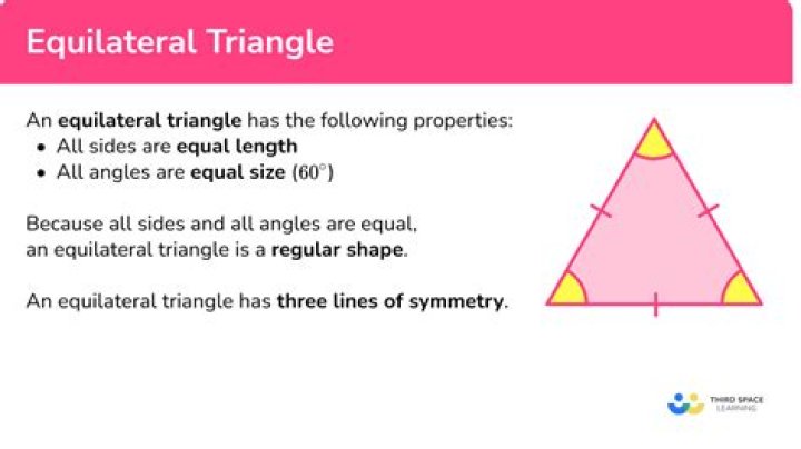 How many congruent sides does an equilateral triangle have?