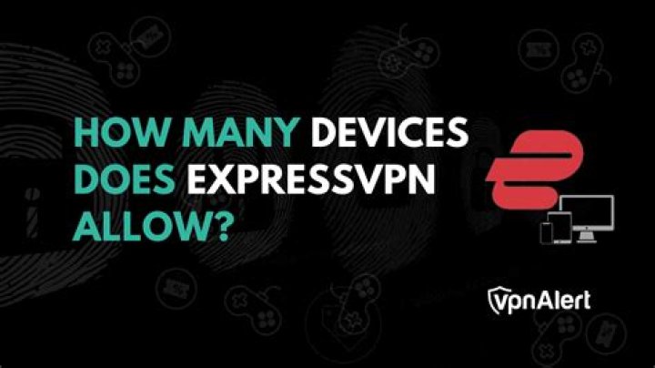 How many devices does ExpressVPN allow?