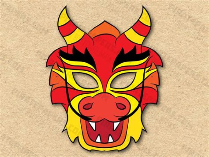 How many dragon masks are there?
