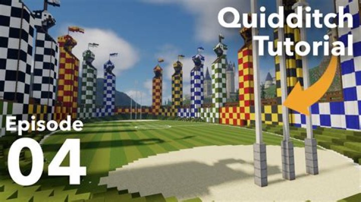 How many goal posts are there on a Quidditch pitch?