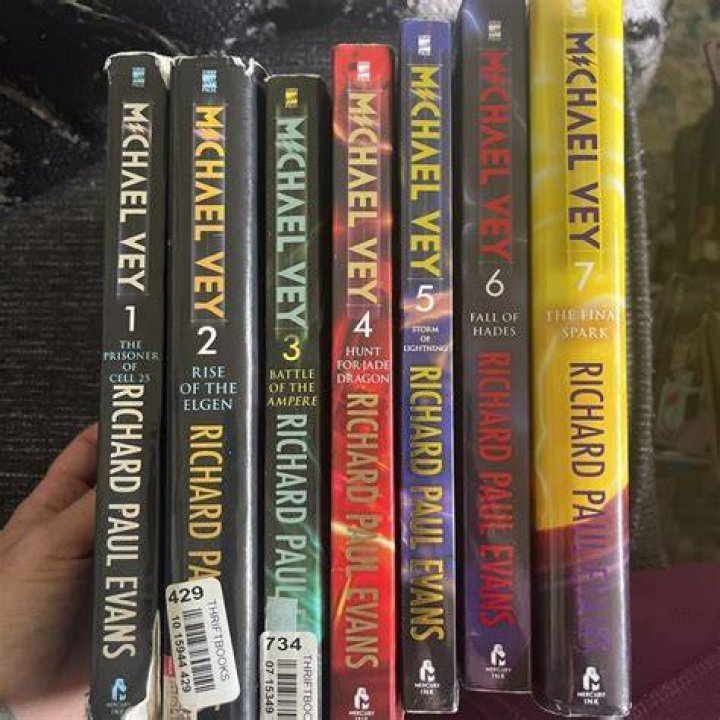 How many pages does Michael Vey Book 4 have?