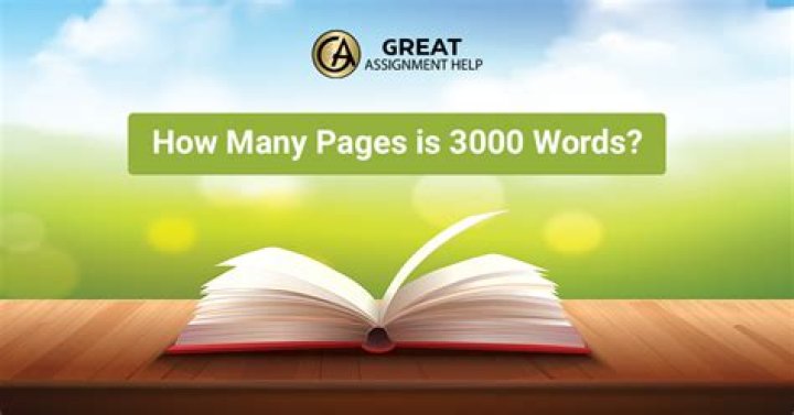 How many pages is 50000 words?