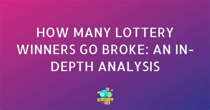 How many people went broke after winning the lottery?