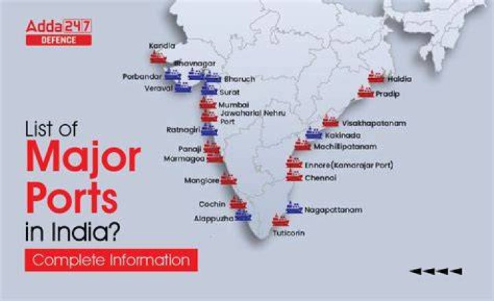 How many ports are there in Chennai?