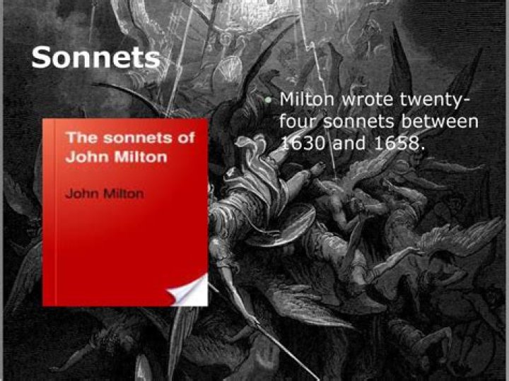 How many sonnets Milton wrote?
