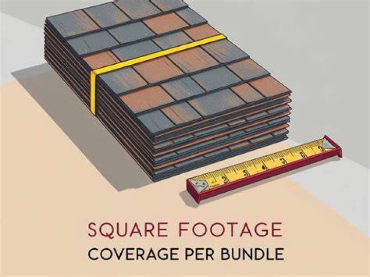 How many square feet does a bundle of roofing shingles cover?