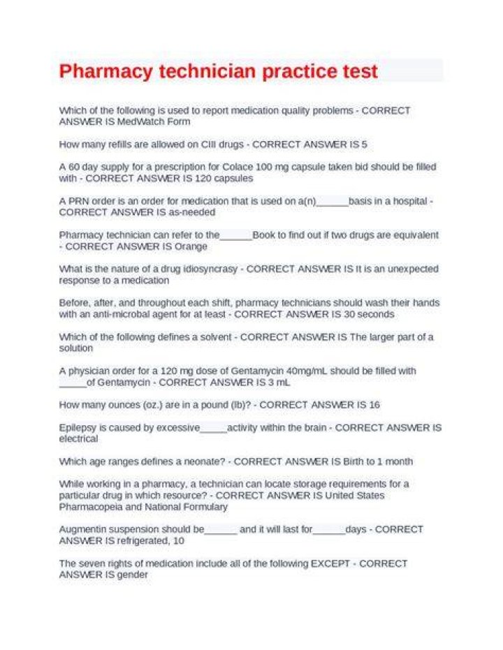 How many times can you take the pharmacy technician test?