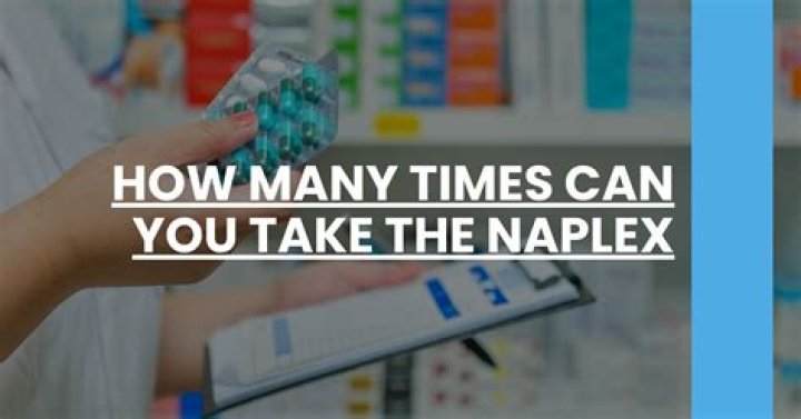 How many times can you take the pre Naplex?