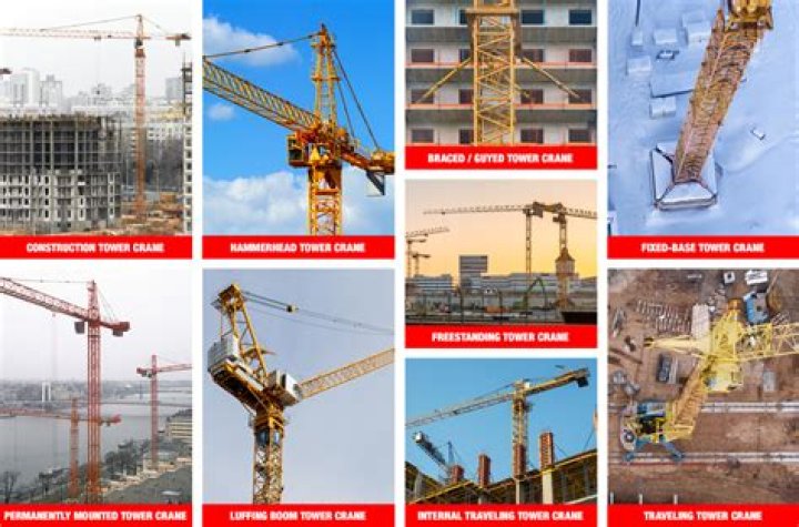 How many tower cranes are in Dubai?