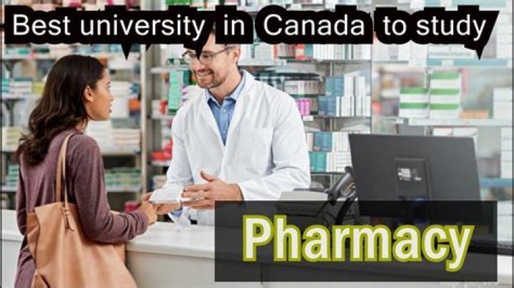 How many years does it take to study pharmacy in Canada?