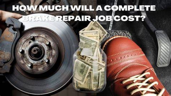 How much does a complete brake job cost?