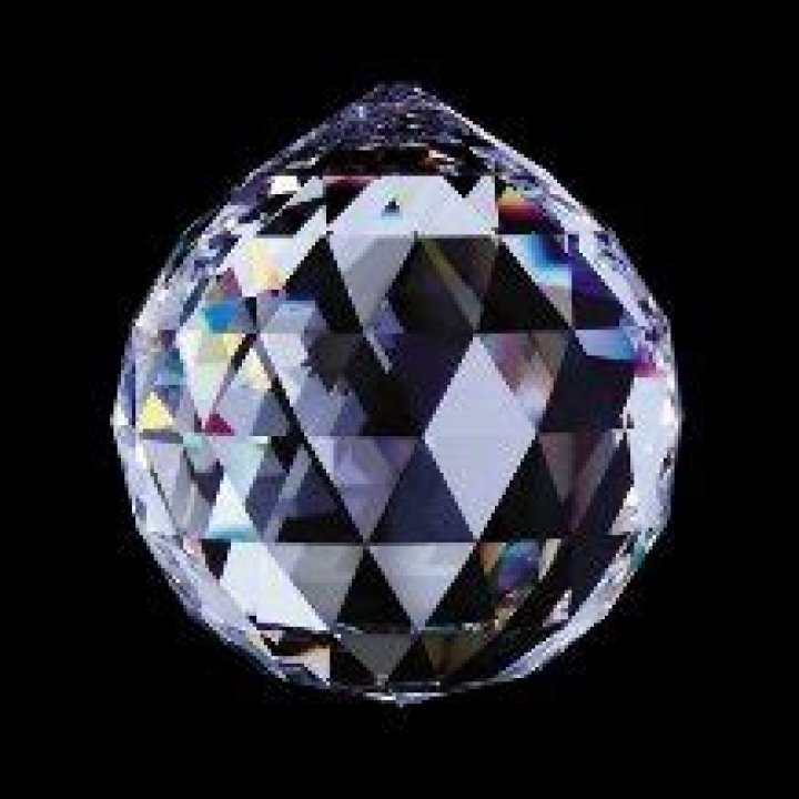 How much does a crystal ball weigh?