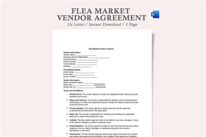 How much does a flea market vendor make?
