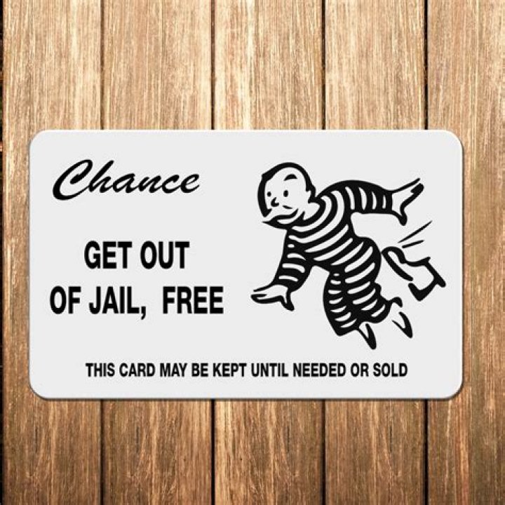How much does it cost to get out of jail free cards?