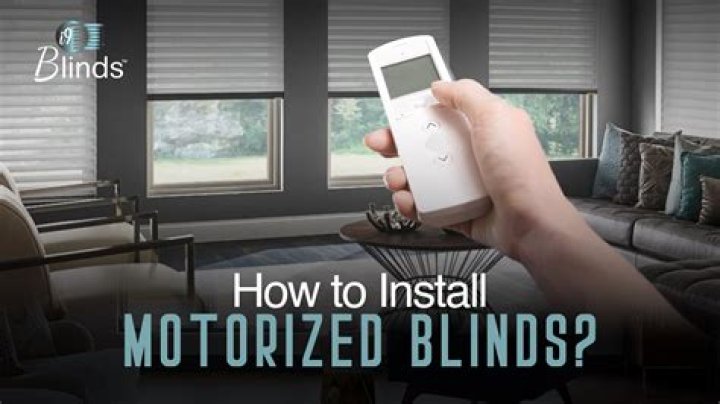 How much does it cost to install motorized blinds?