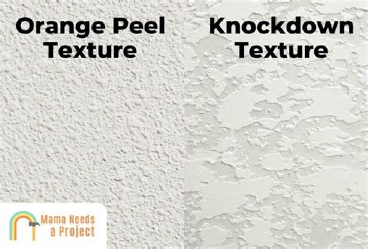 How much does knockdown texture hide?