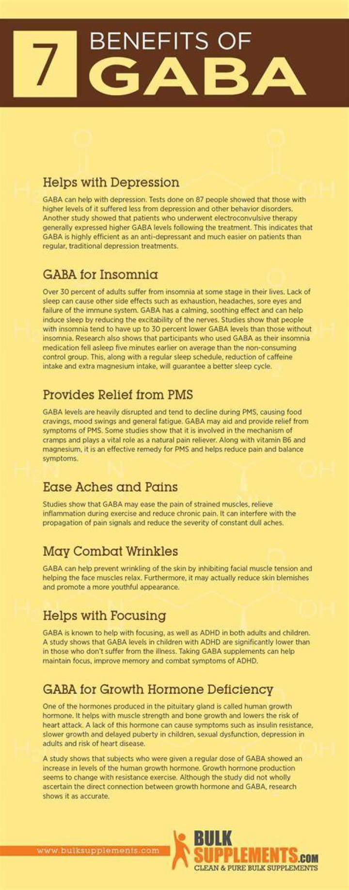 How much GABA should I take for anxiety?