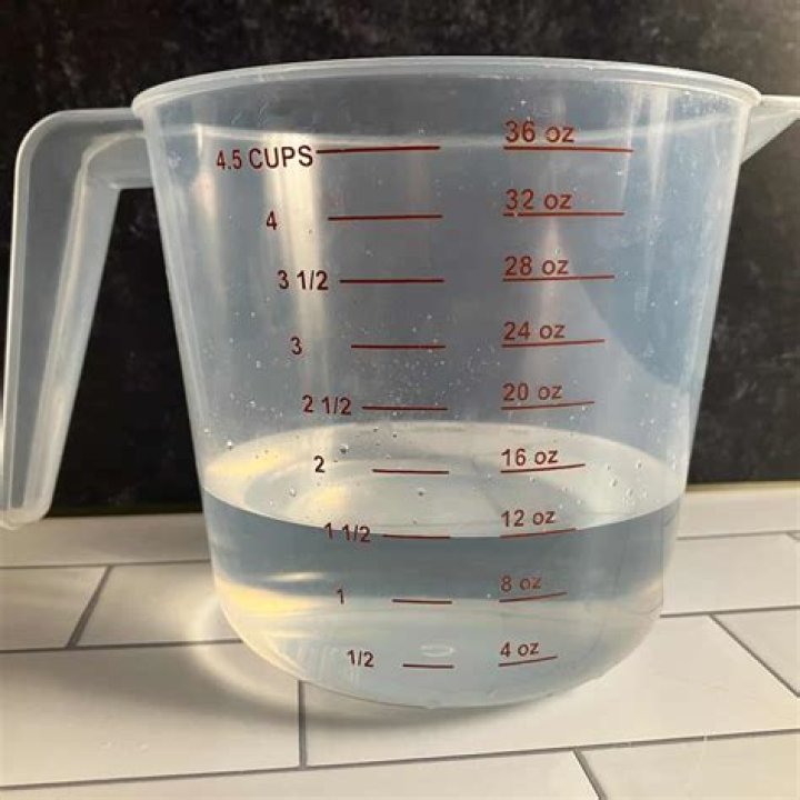 How much is 50 ml of water in cups?