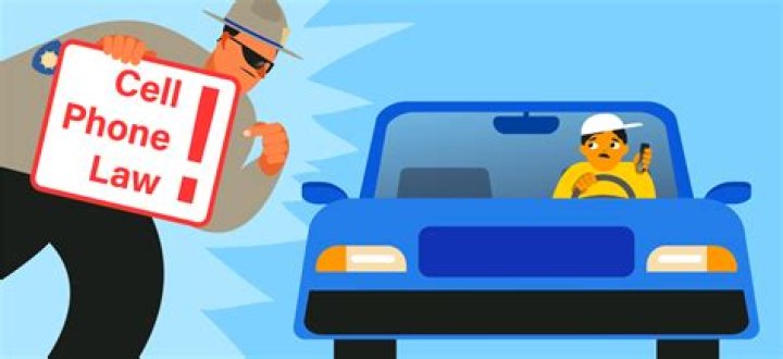 How much is a cell phone ticket in California 2018?