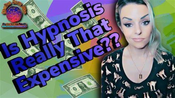 How much is a hypnosis session?