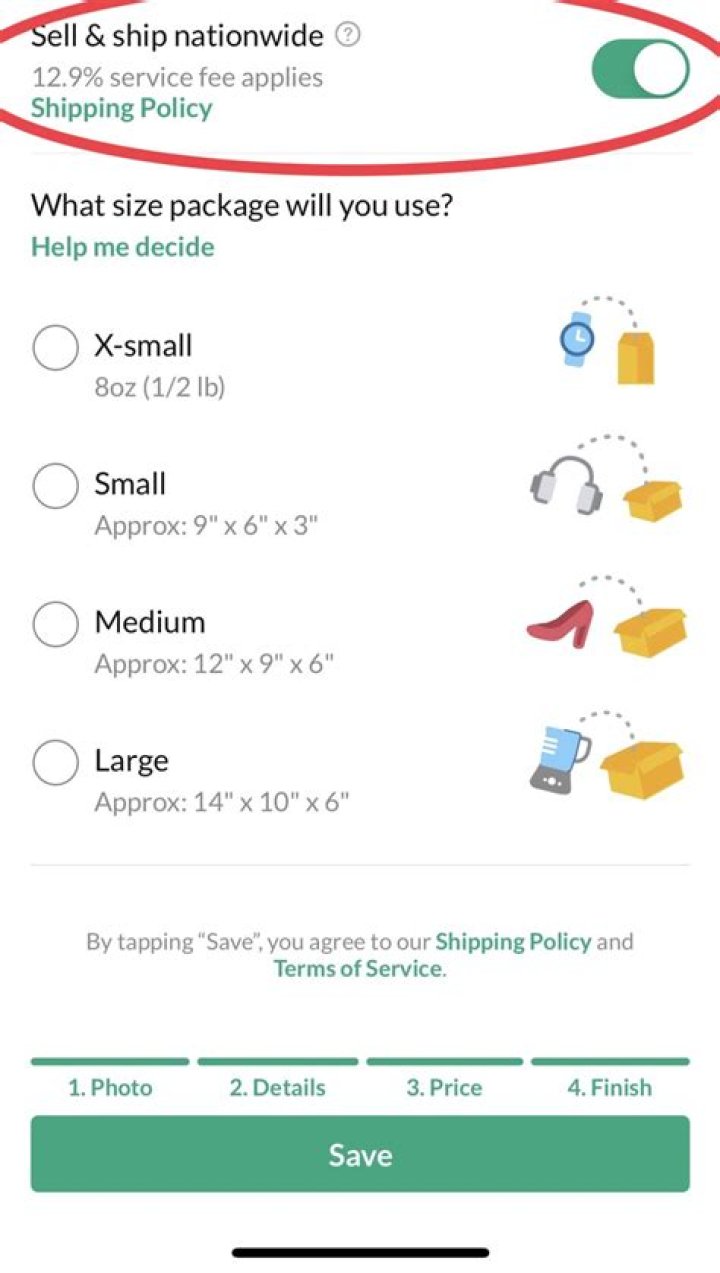 How much is shipping on OfferUp?