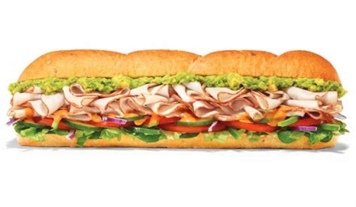 How much is the turkey bacon avocado at Subway?